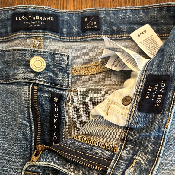 Lucky Brand Jeans Skinny Stella 8/29R - Picture 7 of 9